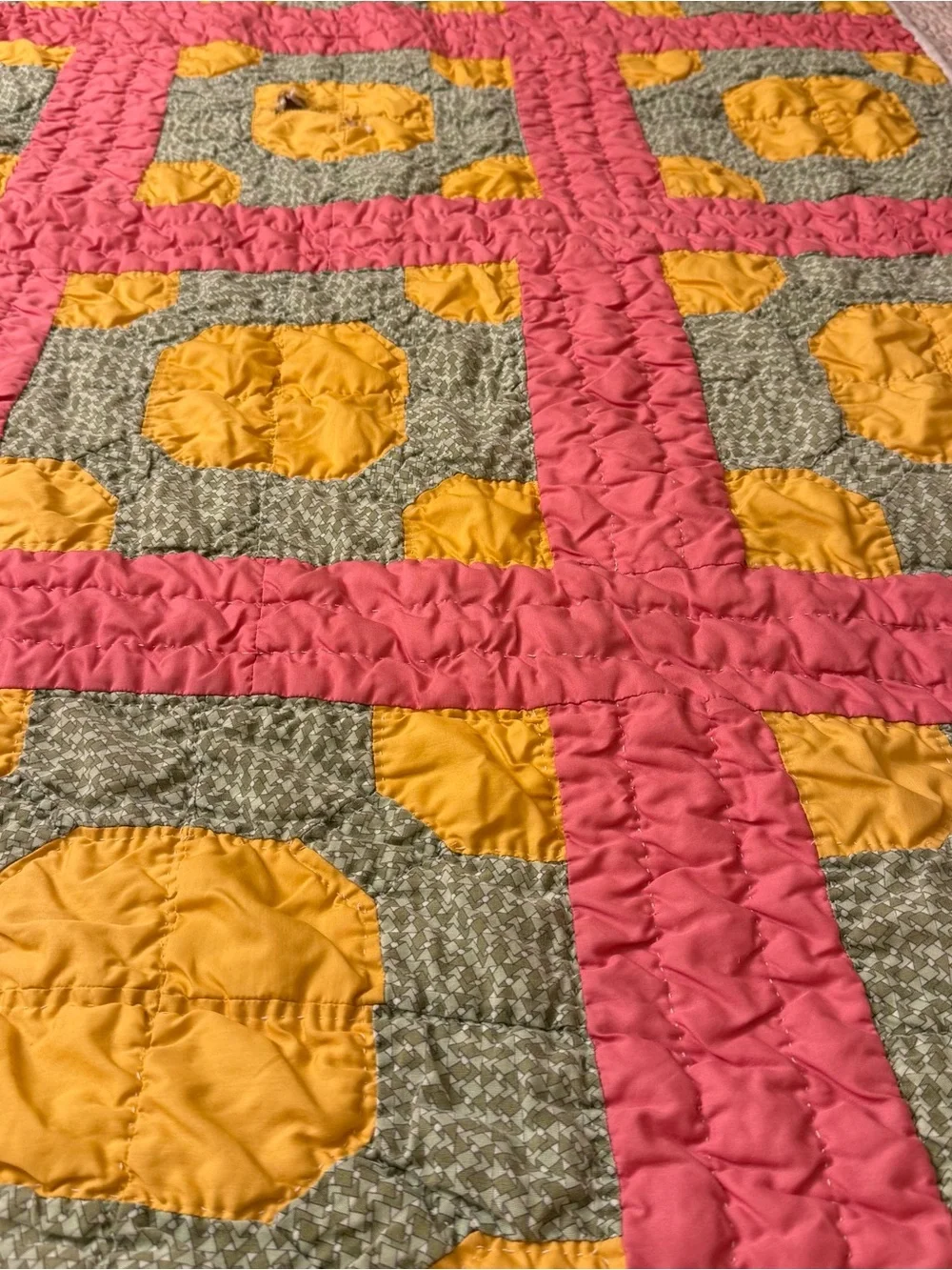 Vintage Patchwork Quilt 57.5